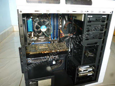 Hasil perakitan pada casing Armageddon Hectotron T3X