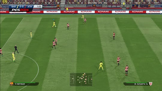 Screenshot PES 2015 Screenshot PES 2015 Intel HD 4400